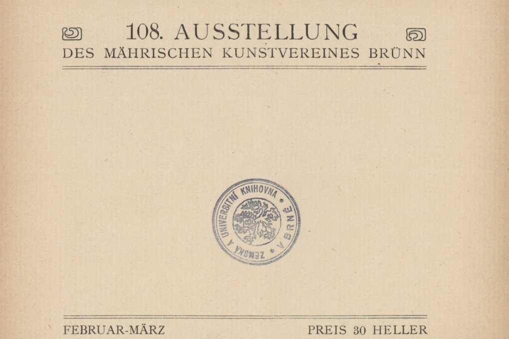 Deutschmährische Kunst (108. výstava)